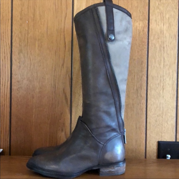 Sam Edelman Two Tone Boots - Picture 4 of 5